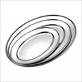 Star Dist 22 in. Stainless Steel Oval Tray 2368